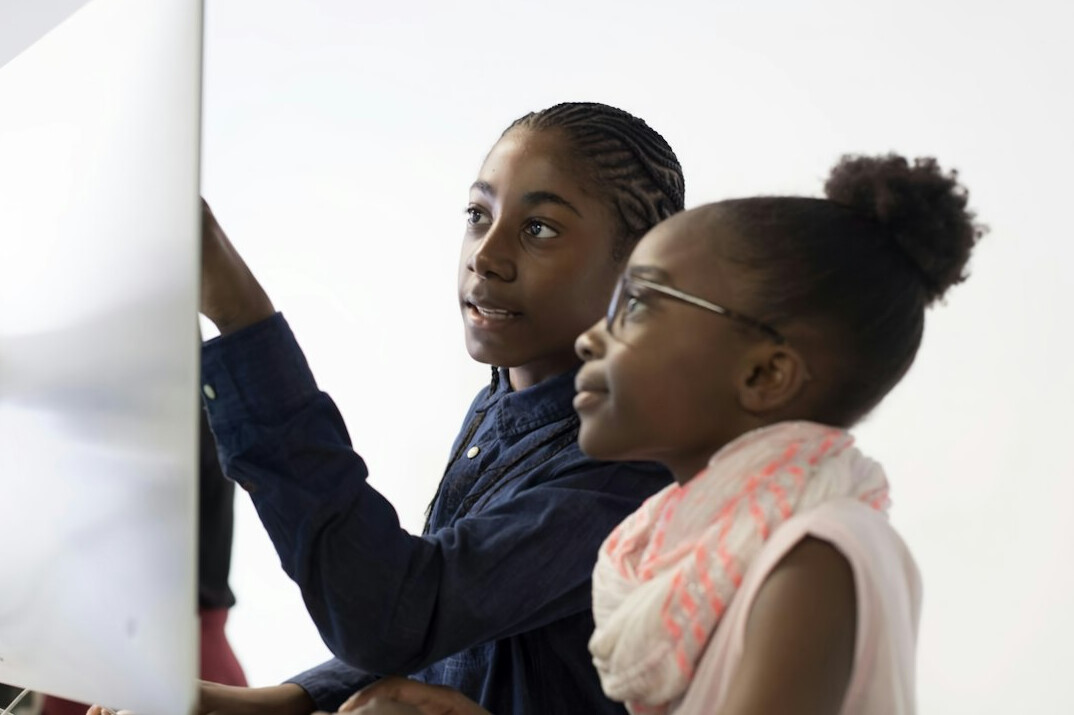 instructor teaching coding